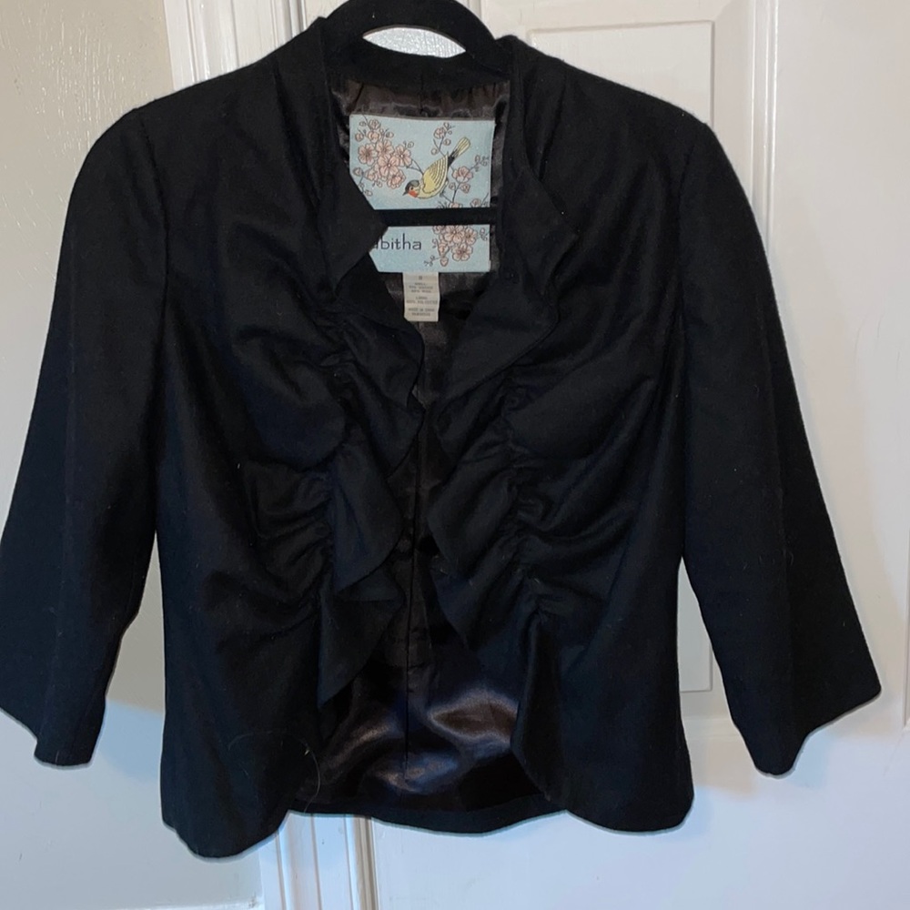 Gorgeous black wool jacket